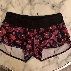 Lululemon speed shorts 🍋